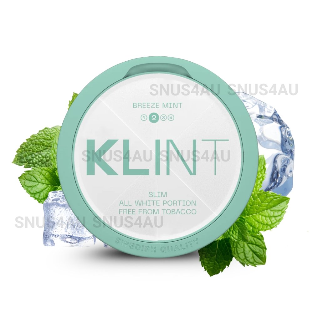 KLINT Nicotine Pouches Breeze Mint 5.6mg