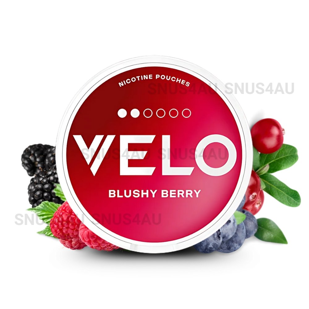 Velo Nicotine Pouches Blushy Berry 14mg