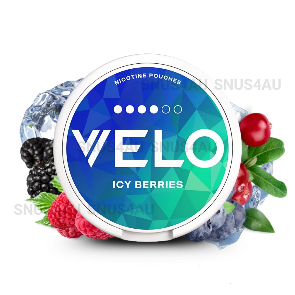 Velo Nicotine Pouches Icy Berries 10mg