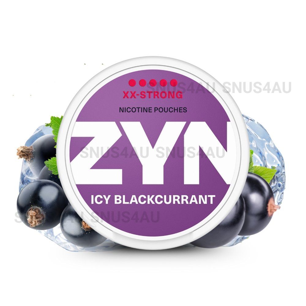 ZYN Nicotine Pouches Icy Blackcurrant XX-Strong 12.5mg