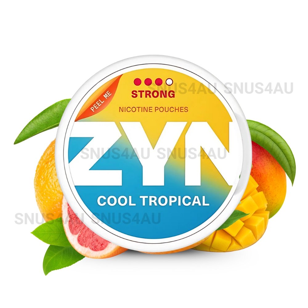 ZYN Nicotine Pouches Slim Cool Tropical 11mg