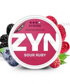 ZYN Nicotine Pouches Sour Ruby Strong 11mg